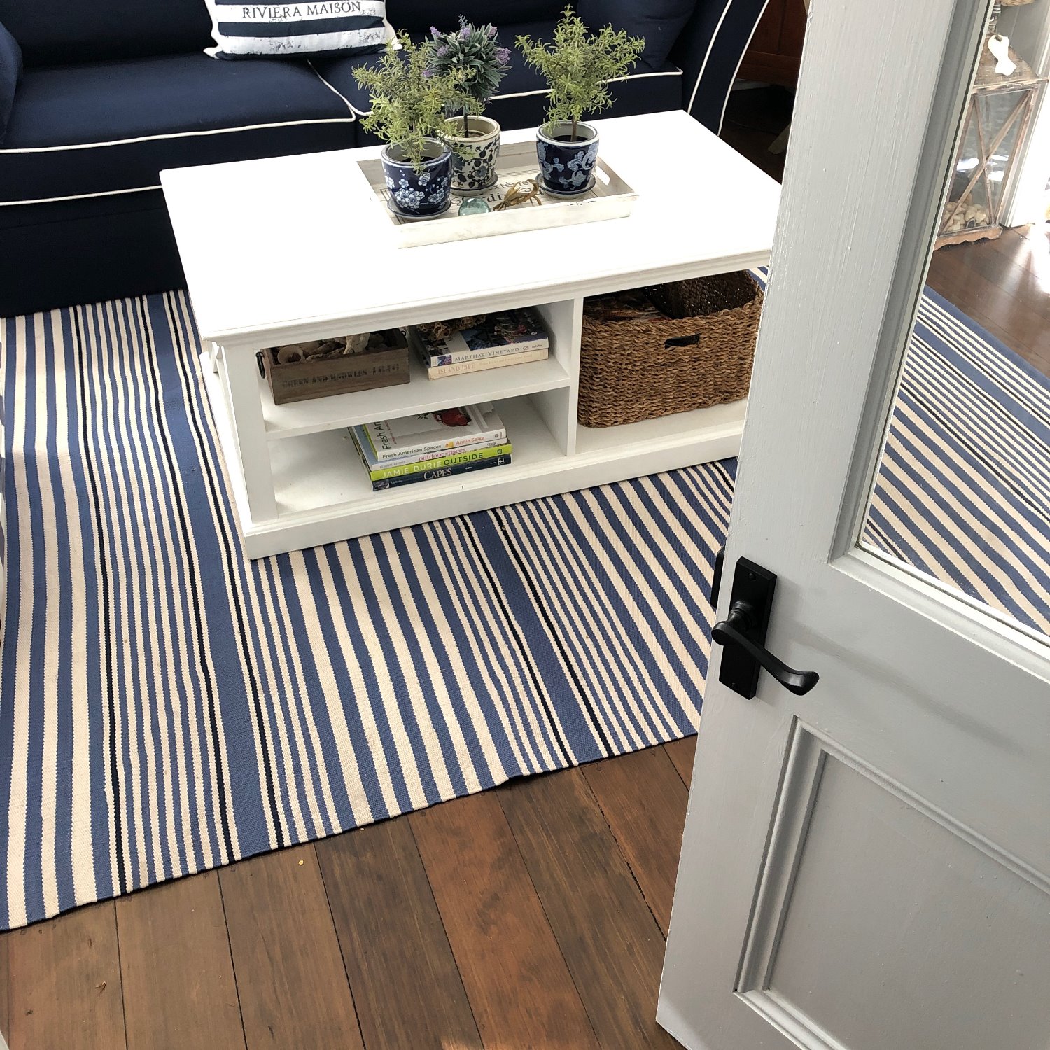 Rugby Stripe Indoor/Outdoor Rug