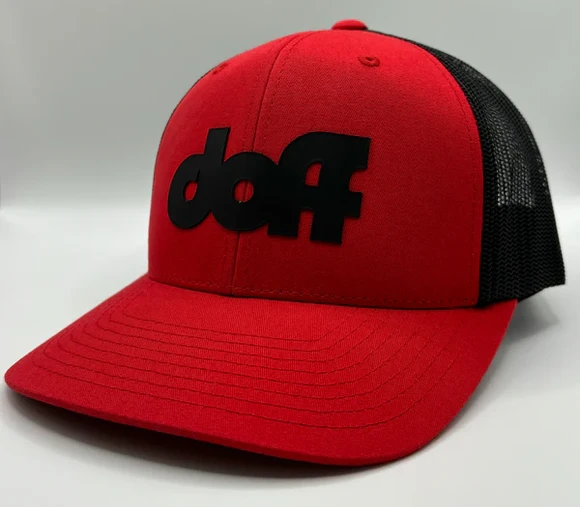 wear game evolves, we want something more than another cheap cap with no meaning or thought into their headwear. I wanted something better, so I decided to create it. When looking for a brand name, it had to have meaning, with history and significance within the headwear industry. The term doff was born again 