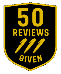 Forces Brands 50 reviews given badge