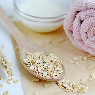 diy oat body scrub