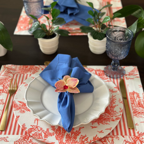 Luxury Normandie placemat, crafted with premium materials, featuring an elegant, timeless design.