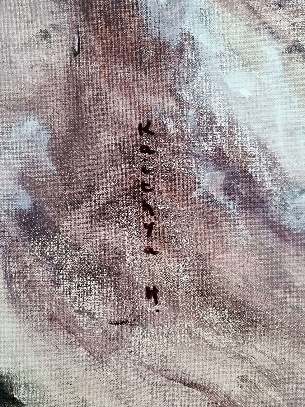 Miniature : "Ton souvenir..."  peinture sur toile