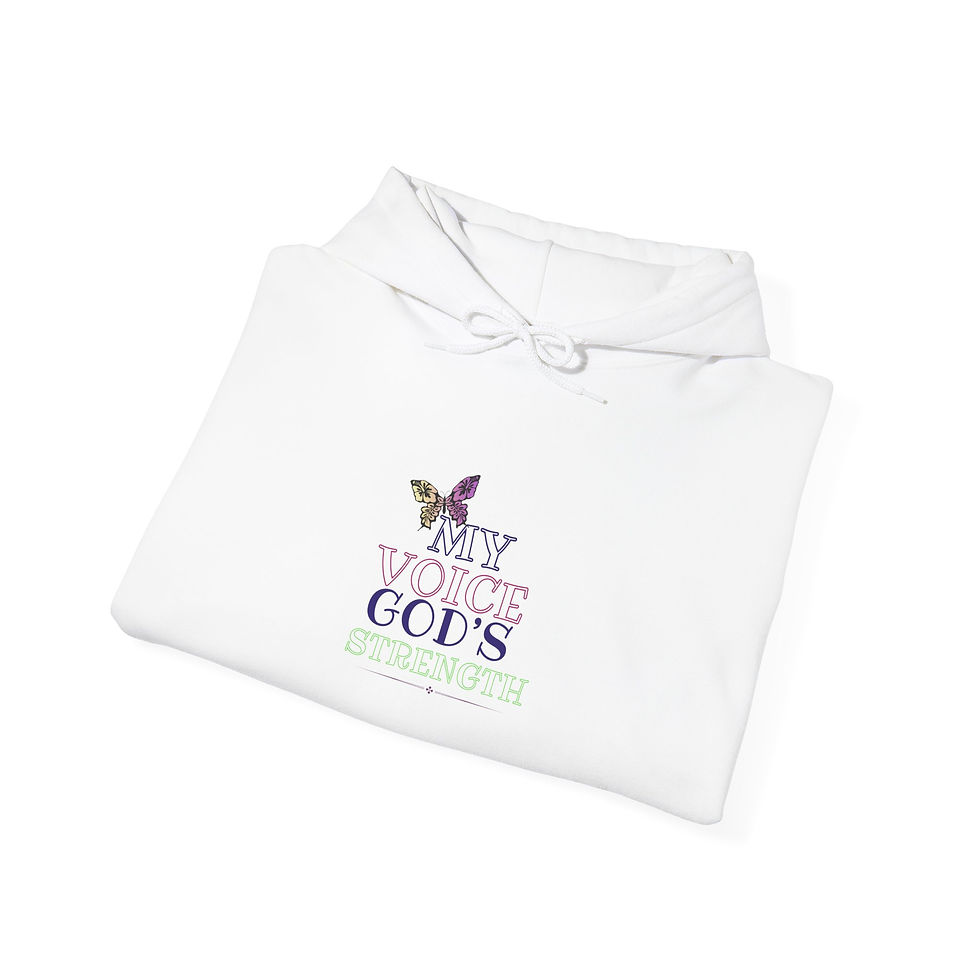 Thumbnail: Butterfly Faith Hoodie | Trust in God's Plan