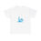 Thumbnail: Blue Ink Spill T-Shirt | Minimal Graphic, Abstract Drip Design