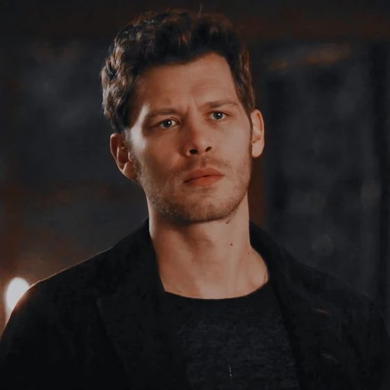 Klaus Mikaelson glaring