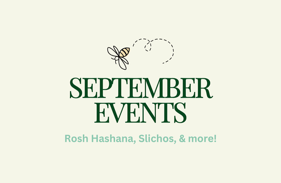 Events in September in the Jewish Community of Jacksonville