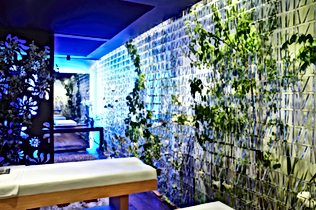 Eclairage led salon de massage