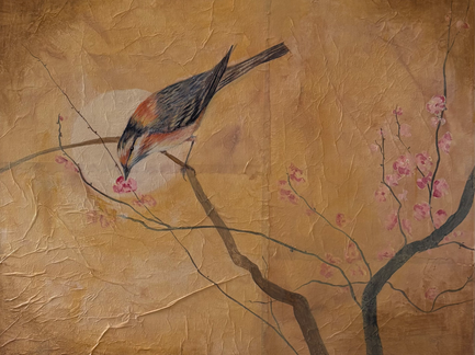 Elements of Serenity: #3 Wings of Reflection - A Journey into Japanese Inspired Art