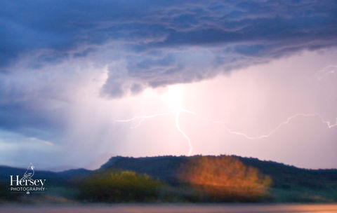 Strike Over the blurry Ridge