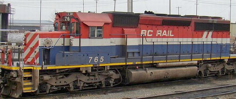 British Columbia Rail Model EMD SD40-2 #765 (BCOL)