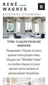 Design website templates – Portfolio Architecte