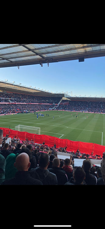 A picture of Middlesbrough FC's ground, The Riverside Stadium