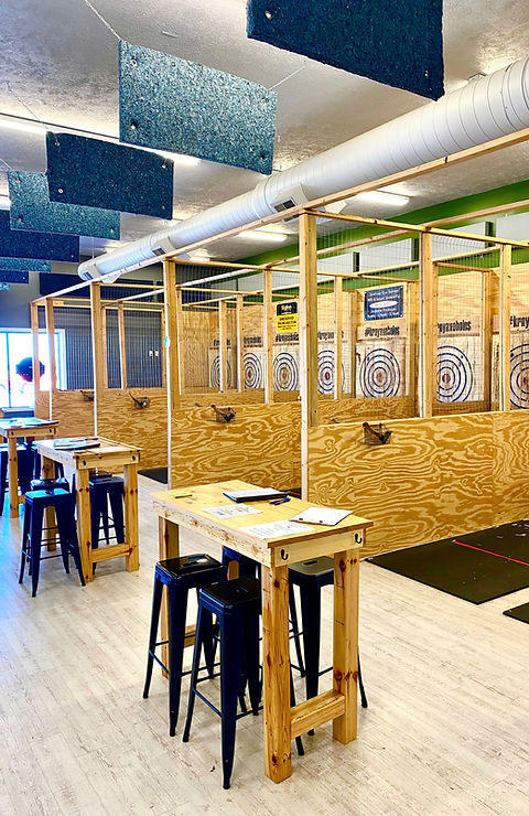 Axe Holes Kearney Axe Throwing Venue and Bar Fun Things to Do in Kearney Birthday Parties