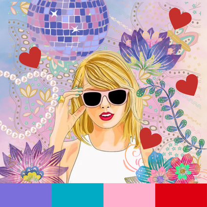 representative image for Taylor Swift theme decor