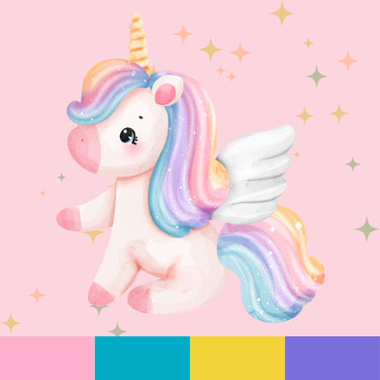 representative image for Unicorn theme decor
