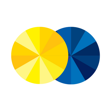 colour wheel for Paw Patrol theme decor