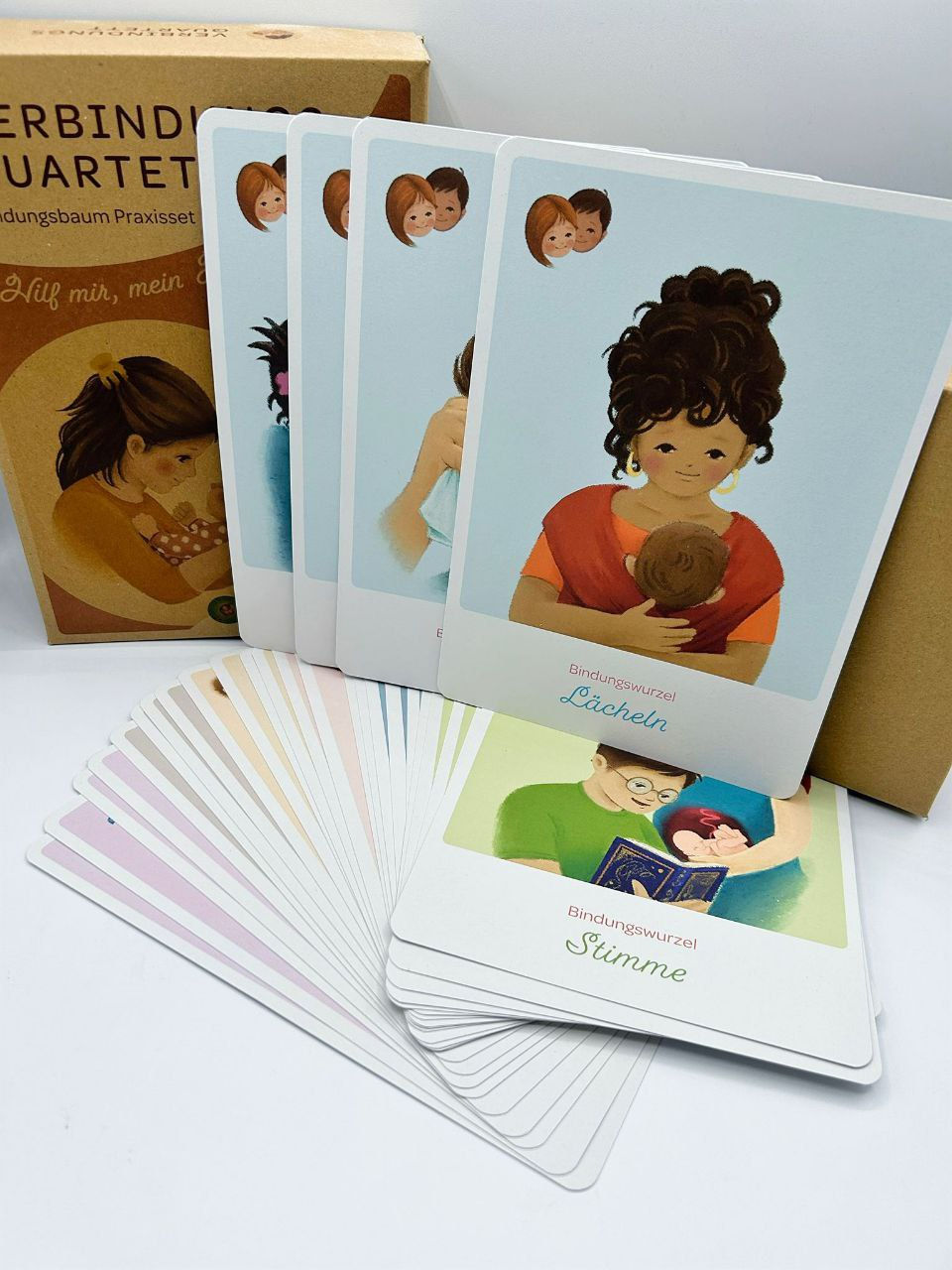 Miniaturbild: Verbindungsquartett - Bindungsbaum Praxisset - "Hilf mir, mein Herz zu öffnen"