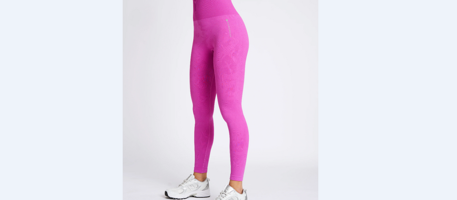 Powercut - SOLID Seamless Camo Jacquard Legging Orchid Violet