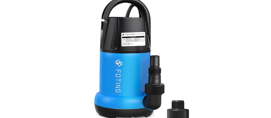 A Submersible Sump Pump for fast, portable bulk water removal