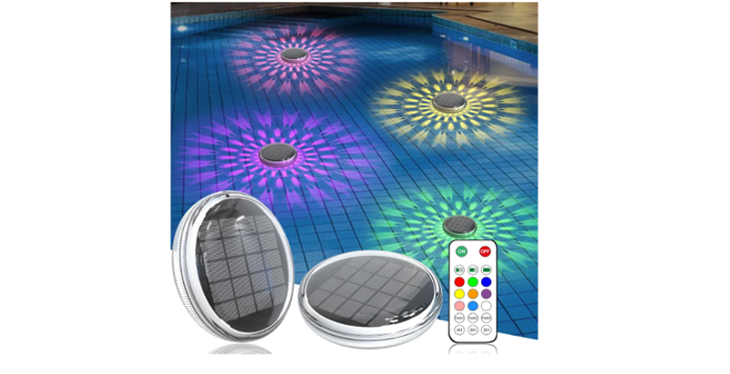floating solar lights for swimming pools