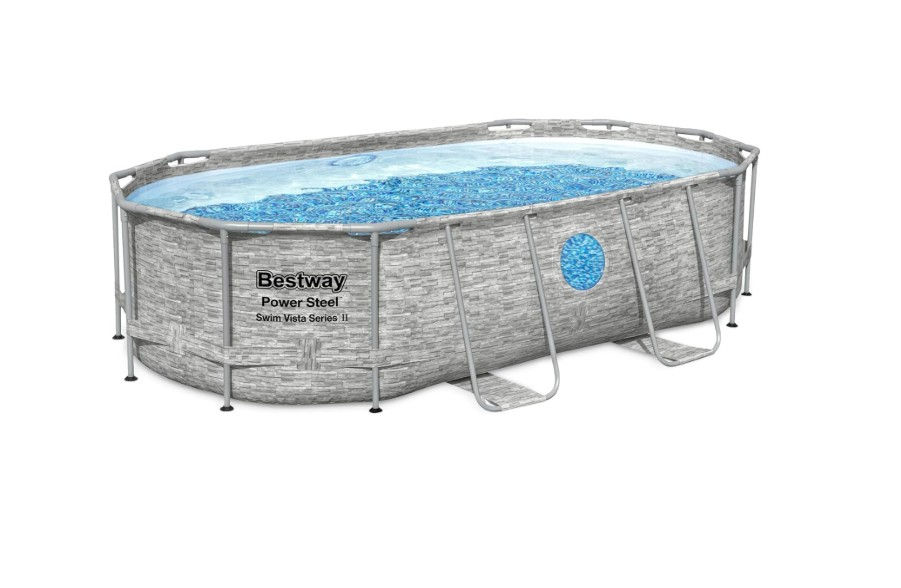 Bestway Swim Vista Series II 14' x 8'2" x 39.5" Oval Pool