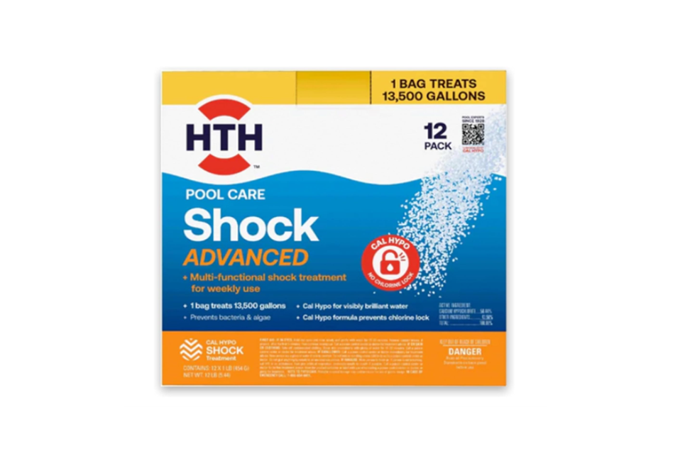 Pool shock that keeps your pool crystal clear