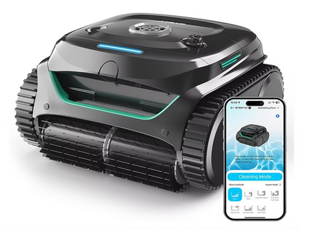 a robotic pool vacuum called WYBOT C2