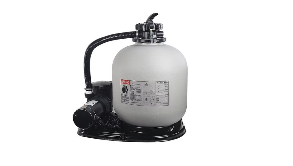 XtremepowerUS 19in Sand Filter Pump System for Above Ground Swimming Pool