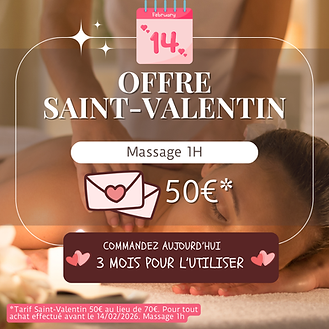 Offre massage Saint-Valentin Toulouse