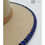 Thumbnail: Pacific Breeze Beaded Fedora * Necklace NOT included.