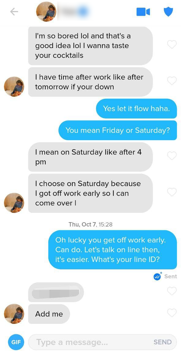 successful Tinder conversation 2022