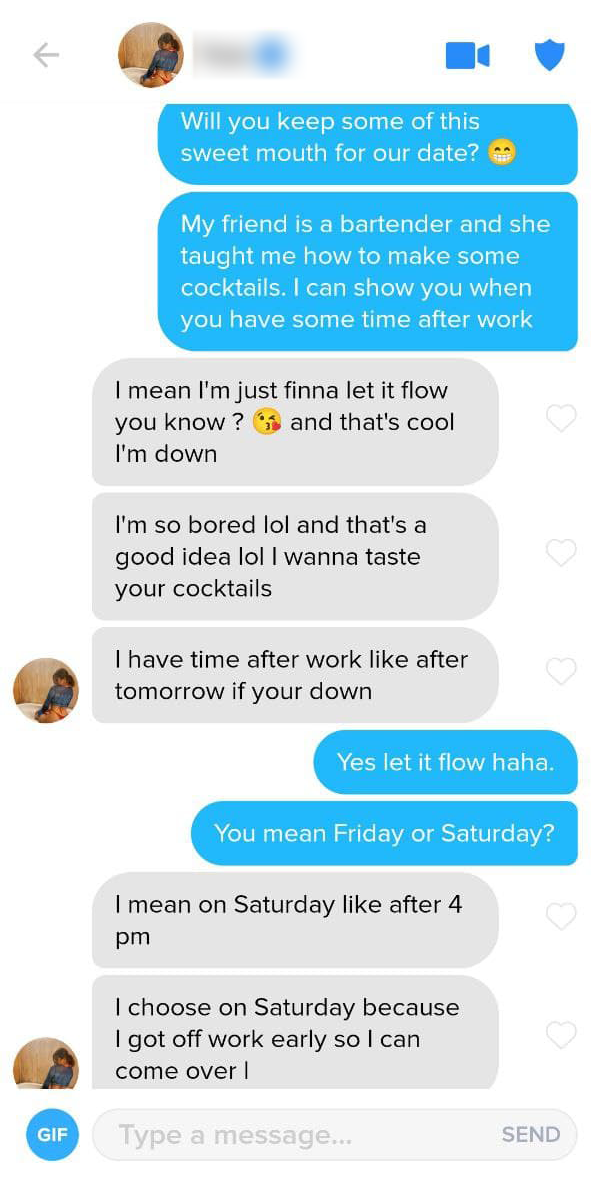 successful Tinder conversation 2022
