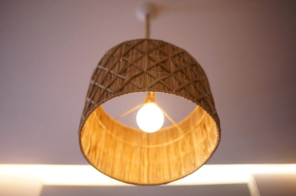 Thumbnail: Luminária Cilindro Trama X Tam. 3