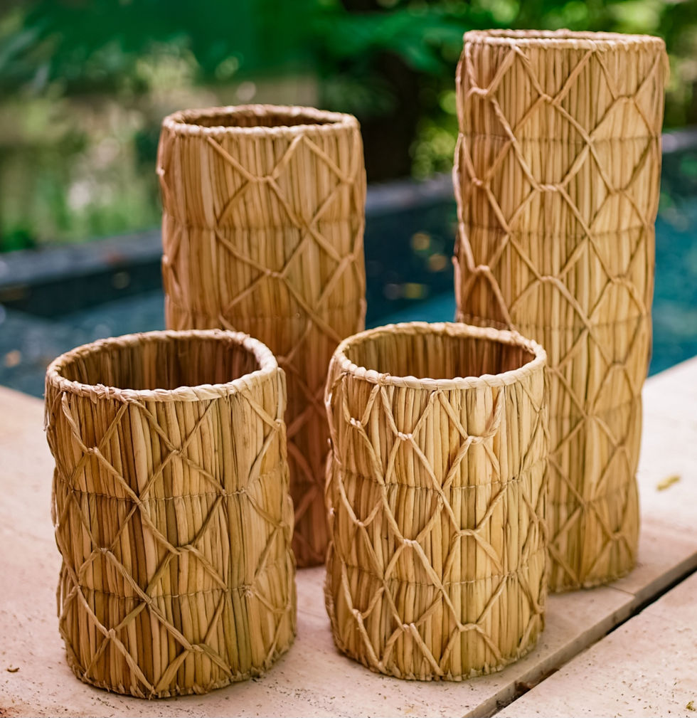 Miniatura: Vaso Cilindro Colmeia GG