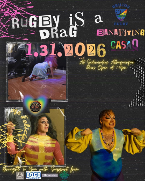 Rugby is a Drag (Show) returns in only three weeks! Get your $20 early bird tickets now! 2026 Brujos Spring schedule. Spring practice continues.