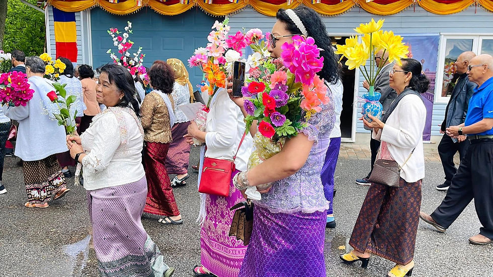 Buddhist Fundraising Ceremony