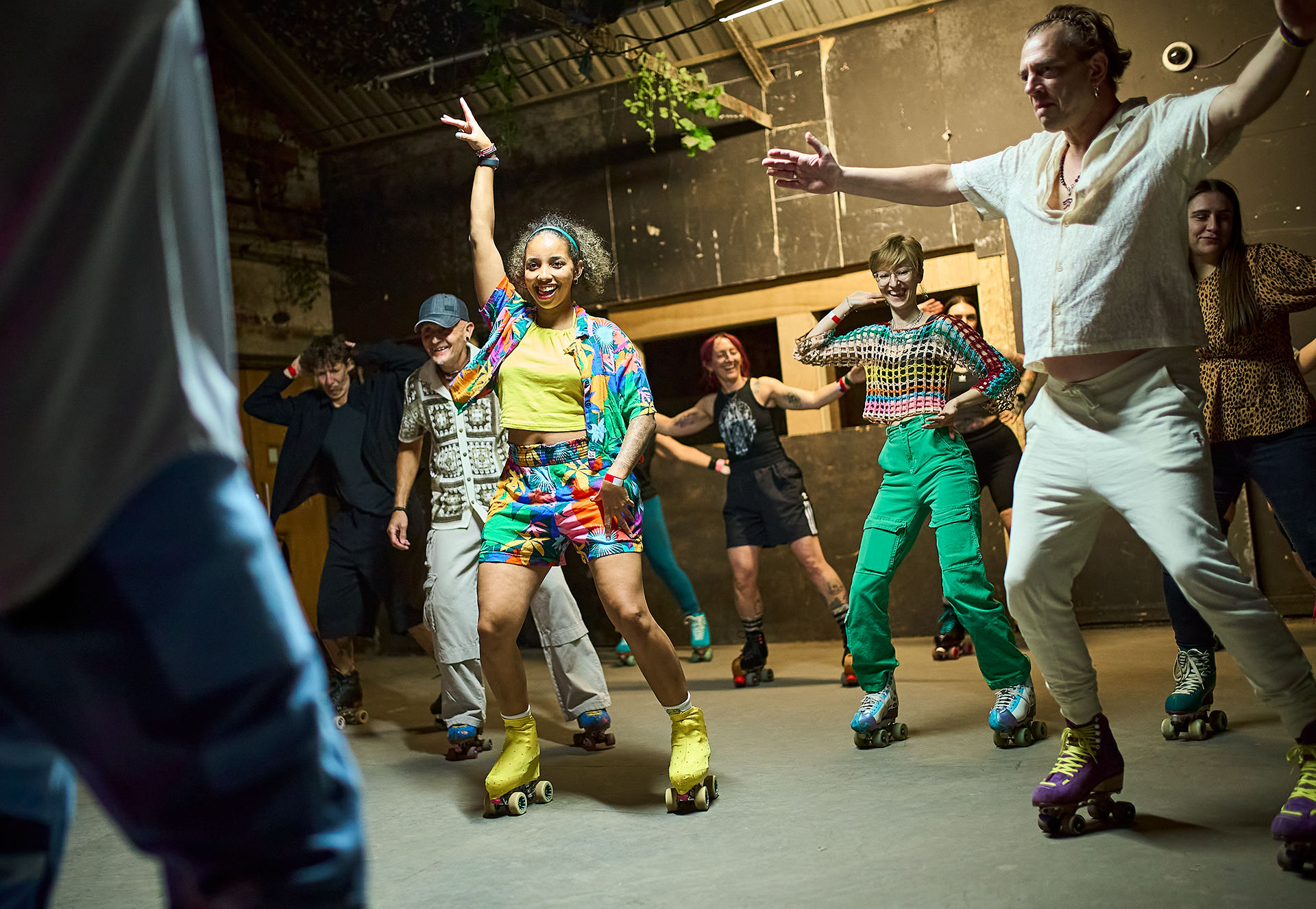 intermediate roller dance training 