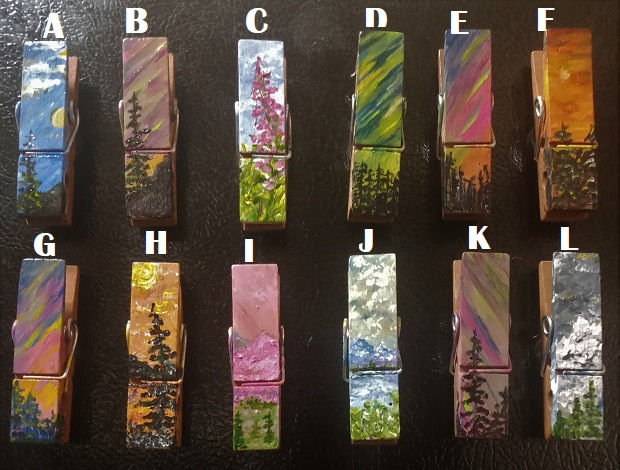 Refrigerator Magnets 1" x 3"