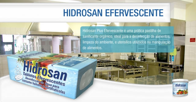 Desinfecção de hortifrutículas