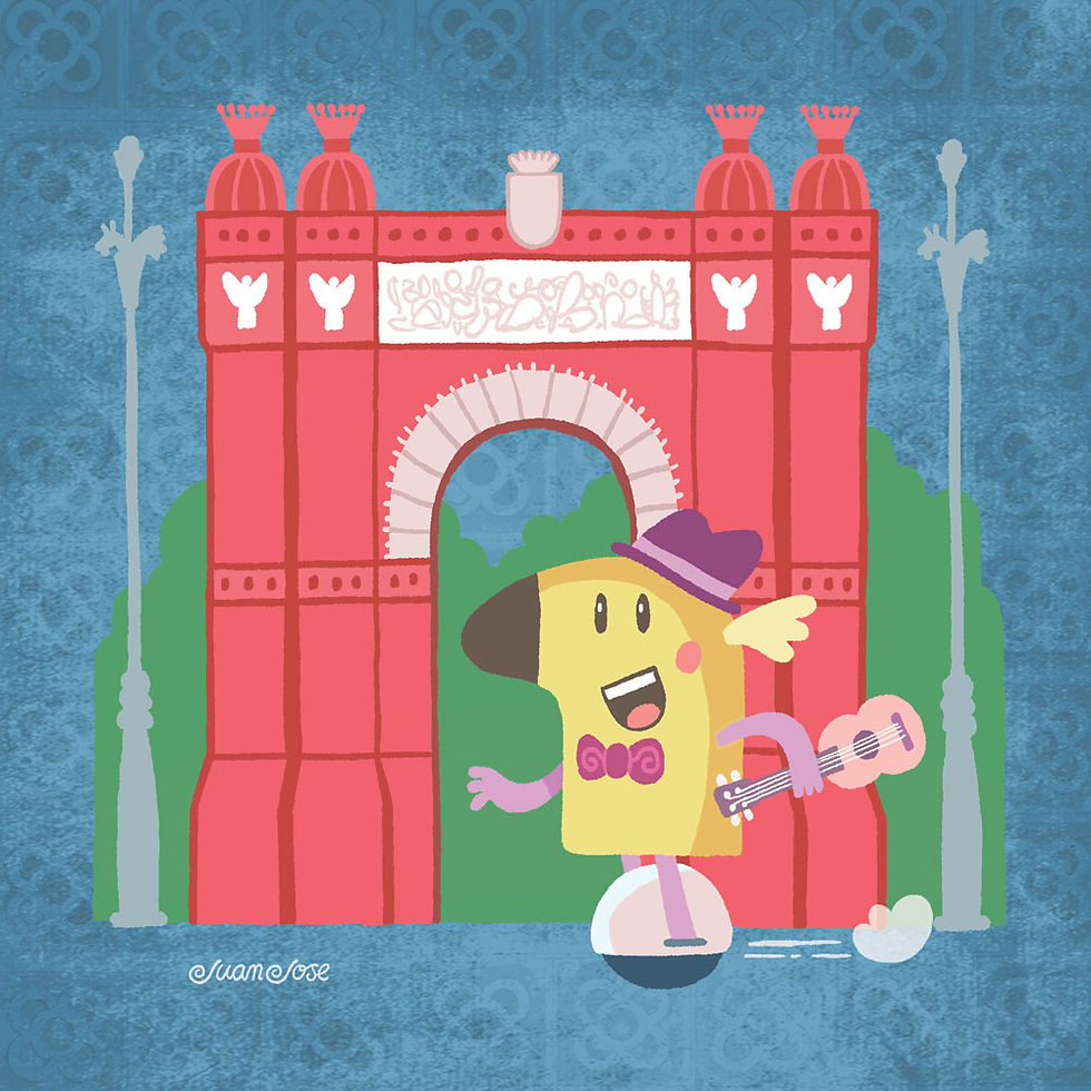 Arco-de-Triunfo-rueda-ilustracion-juan-jose