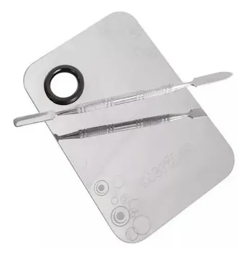 Miniatura: PLACA E ESPATULA PARA  MAQUIAGEM- MACRILAN