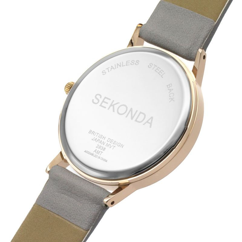 Thumbnail: Sekonda Editions Grey Strap Watch