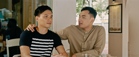 Not My Mother's Baking Movie Still - Love rivals - Edwin & Imran