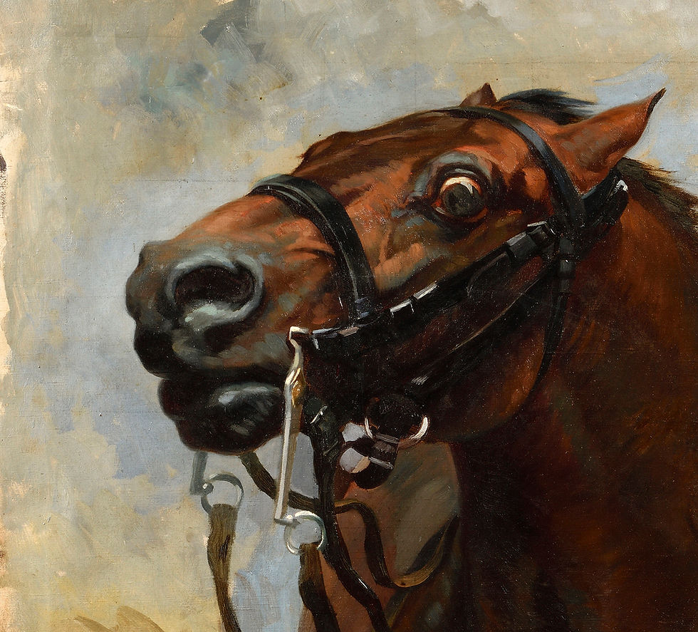 Miniaturbild: "Charging Stallion" Victor Morelli Sánchez-Gil (Spain, 1860-1936)