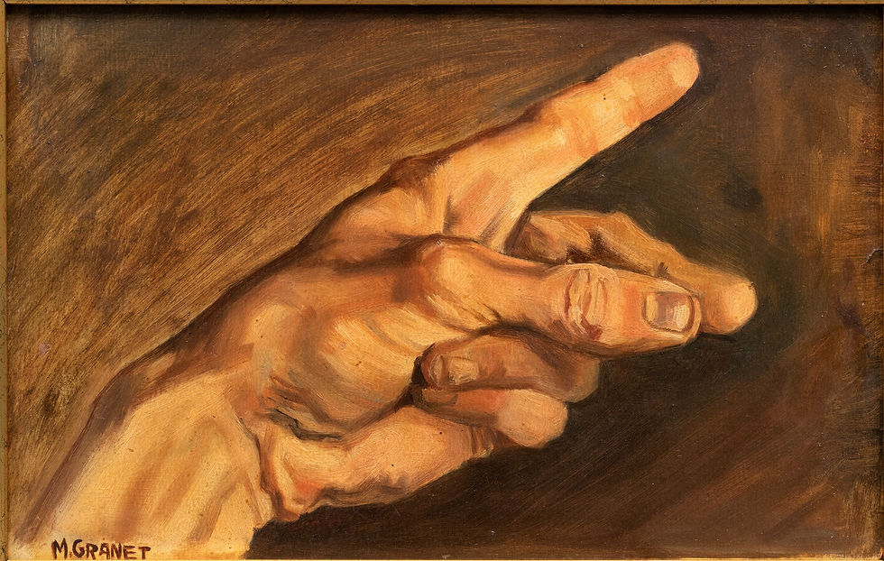 Thumbnail: 19th Century French Academic Study of a Hand