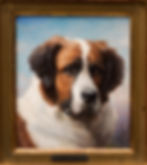 Thumbnail: "Portrait of a Saint Bernard" Carl Reichert (Austrian, 1836-1918)