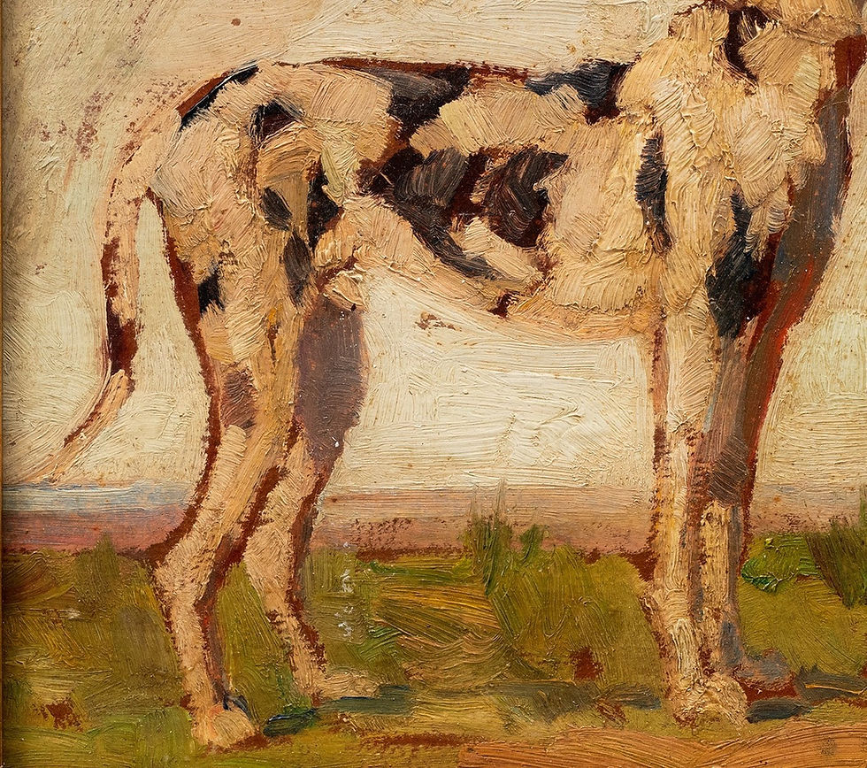 Thumbnail: Dog Portrait of a Great Dane by Jules Chardigny (1842-1892)