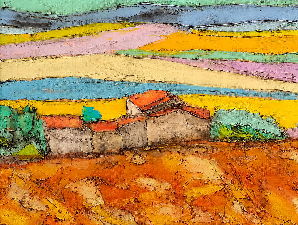Miniaturbild: "The Sheepfold in the Hills" by Toussaint Ambrogiani D'Orcino