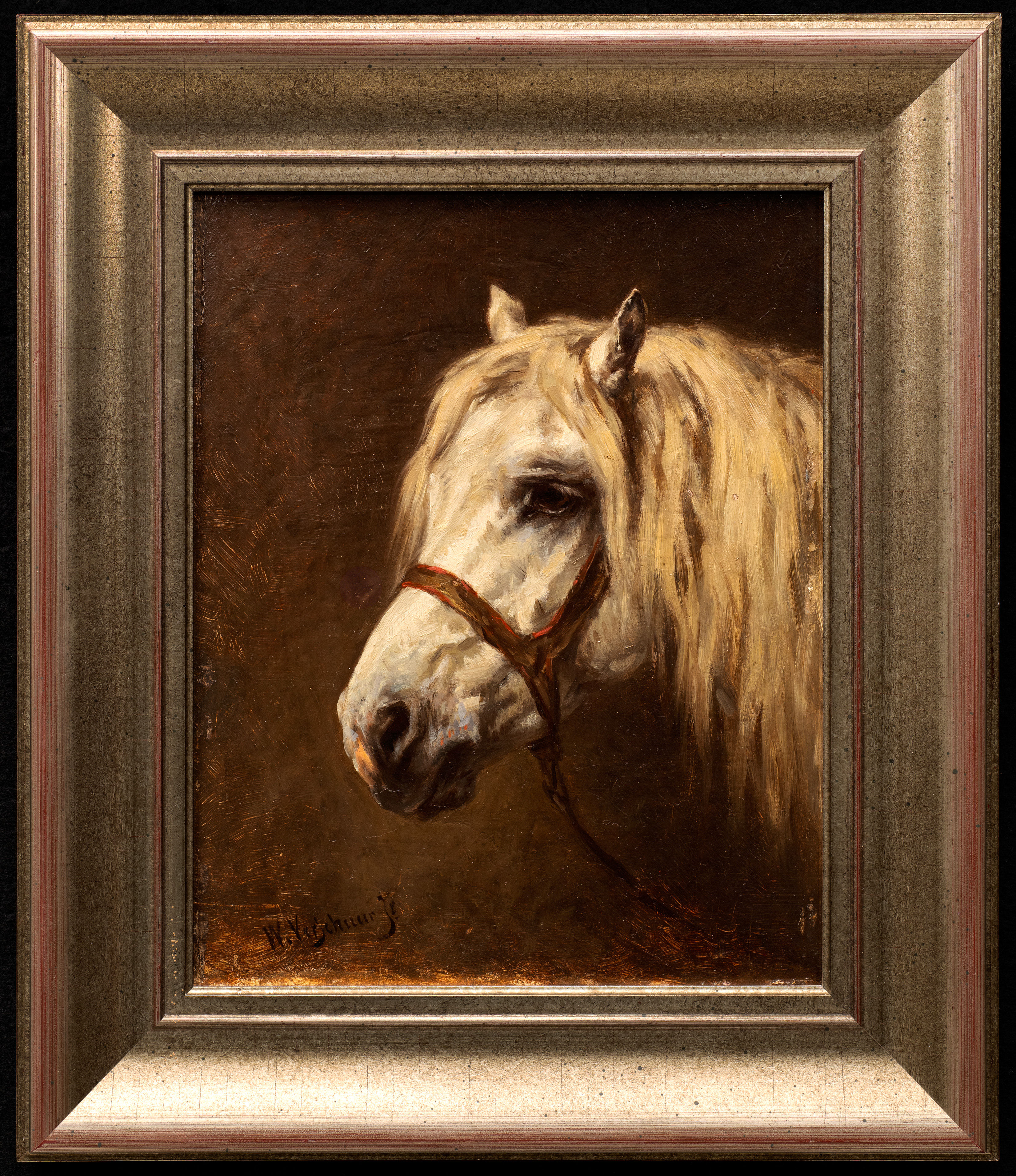 Portrait of a Horse Wouterus Verschuur Jr. (1841–1936)