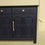 Thumbnail: Vintage sideboard finished in Navy Blue with gold pull handles